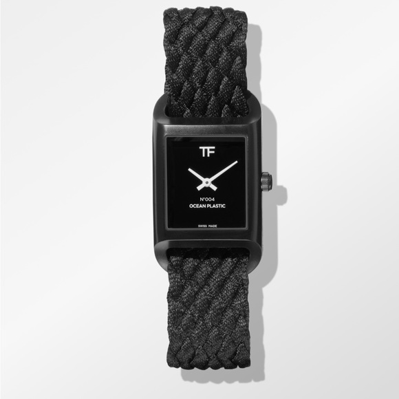 TOM FORD 004 OCEAN PLASTIC WATCH brand new